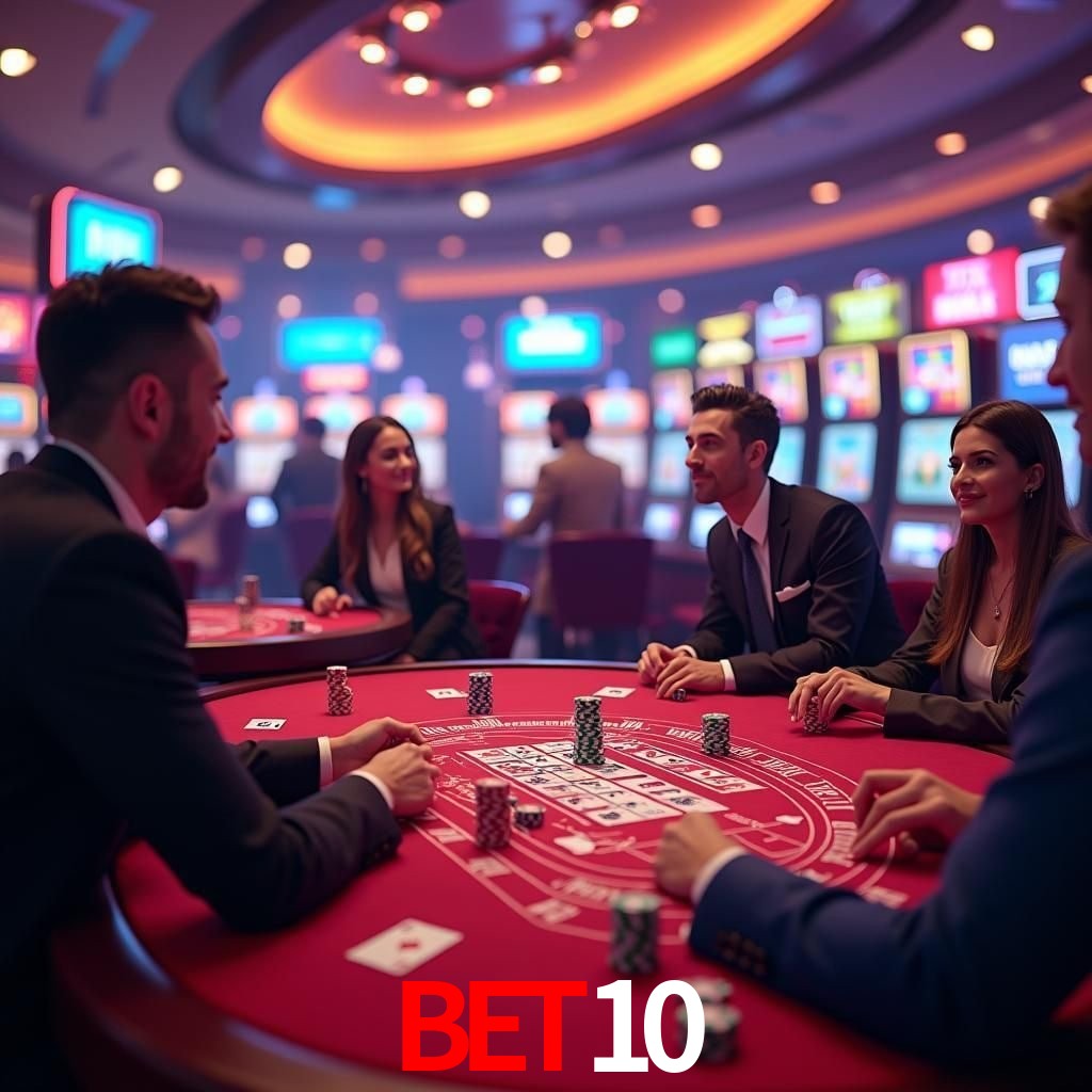 A Experiência Imersiva dos Cassinos Ao Vivo no Bet10